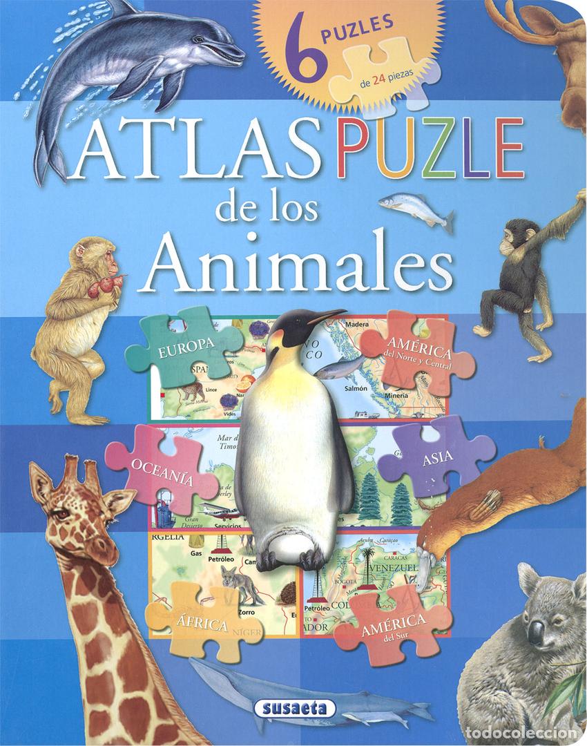 Libros: Atlas puzle de los animales - Susaeta Ediciones - Foto 1