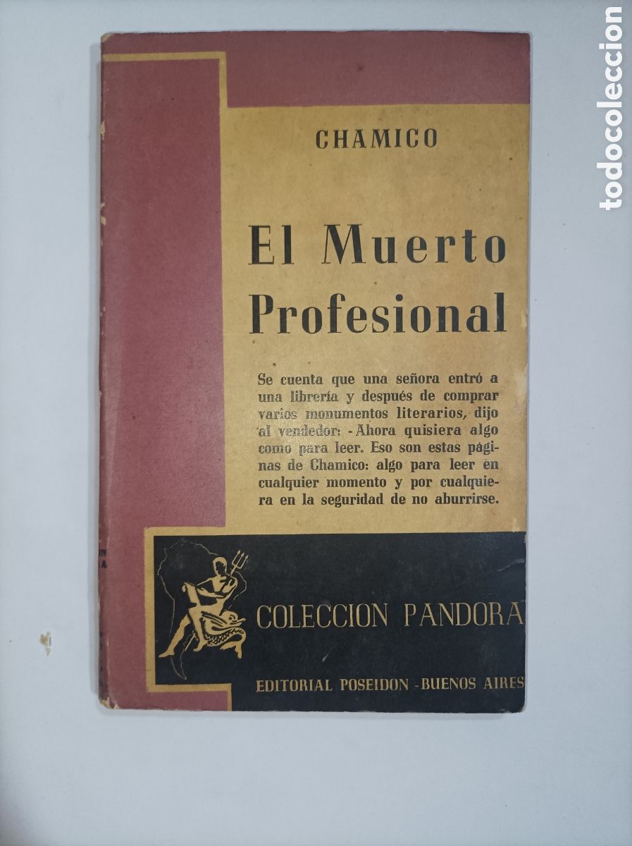 Libros: EL MUERTO PROFESIONAL. CHAMICO. PANDORA. - Foto 1