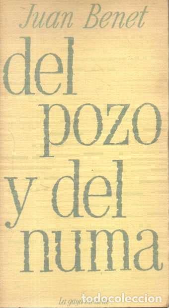 Libros: DEL POZO Y DEL NUMA. - BENET, Juan. - Foto 1