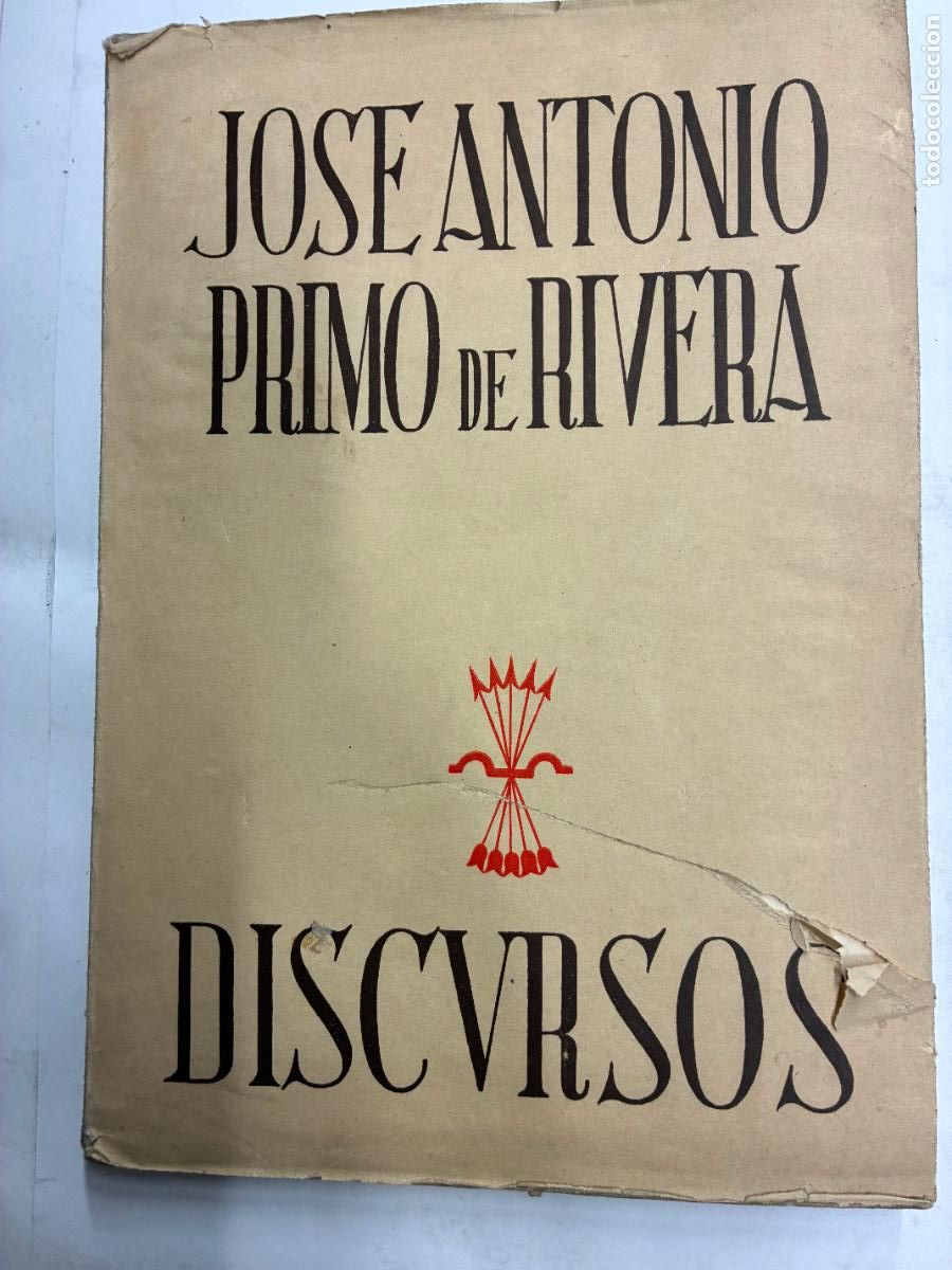 Libros: DISCURSOS. - JOS&Eacute; ANTONIO PRIMO DE RIVERA. - Foto 1