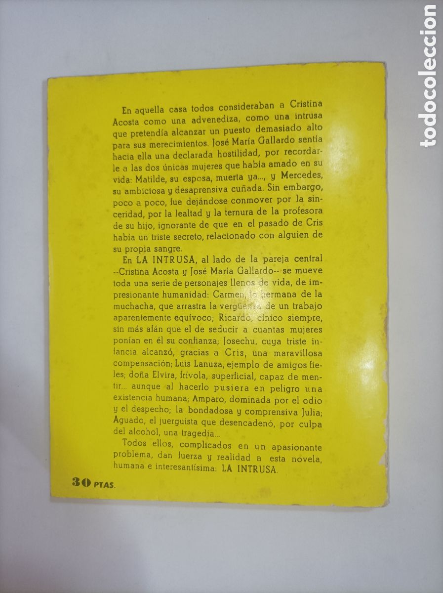 Libros: LA INTRUSA. BARON, SAUTIER. CID. 1965. - Foto 3