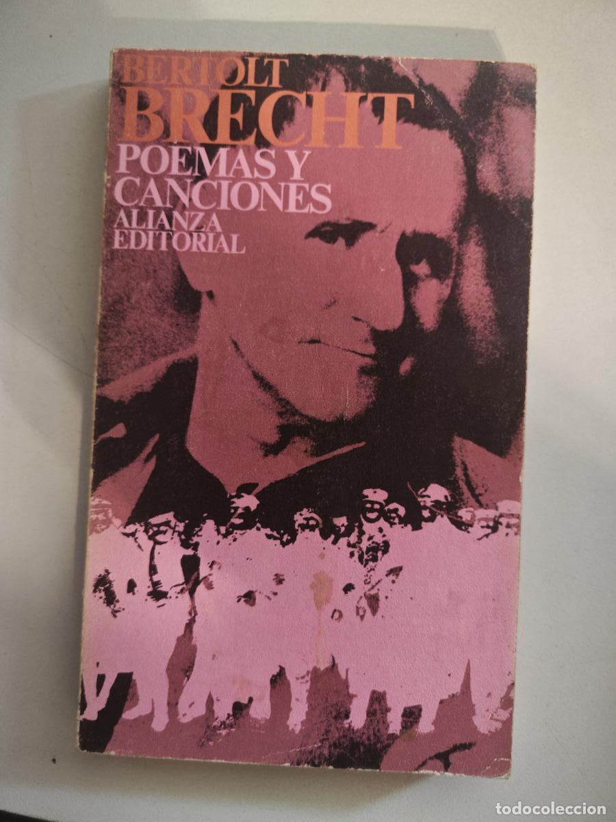 Libros: Poemas y canciones. - Bertolt Brecht. TDK934 - Foto 1