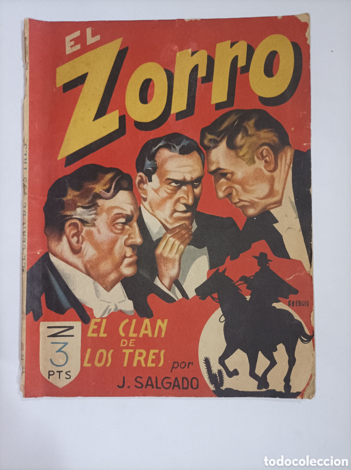 Libros: EL ZORRO. SALGADO RUIZ. MATEU. - Foto 1