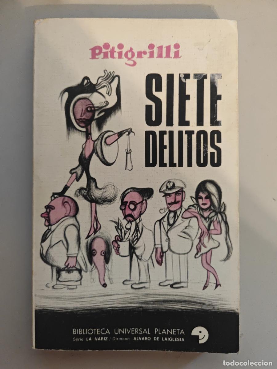 Libros: Siete delitos. - Pitigrilli. TDK936 - Foto 1