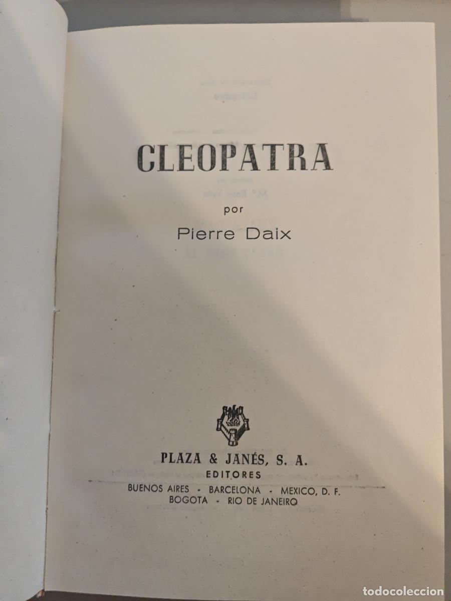 Libros: Cleopatra. - PIERRE DAIX. TDK937 - Foto 2