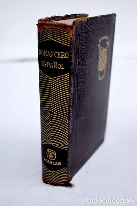 Libros: Romancero espa&ntilde;ol: : Aguilar. - Foto 1
