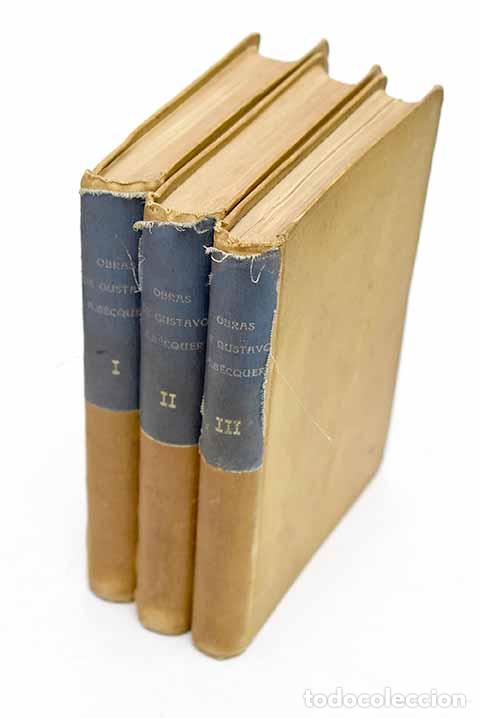 Libros: Obras de Gustavo A. B&eacute;cquer.- B&eacute;cquer, Gustavo Adolfo - Foto 1