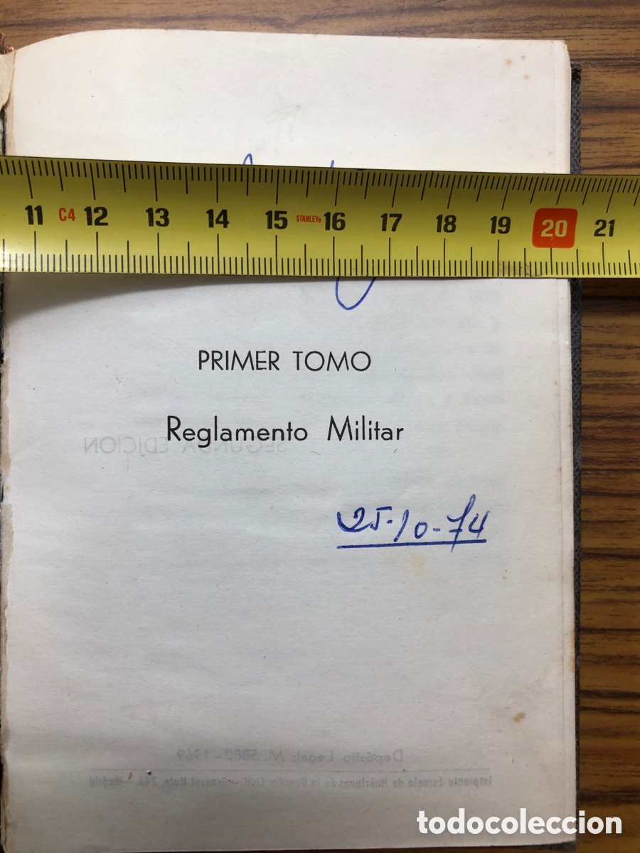 Libros: REGLAMENTO DE LA GUARDIA CIVIL. 1972 - Foto 3