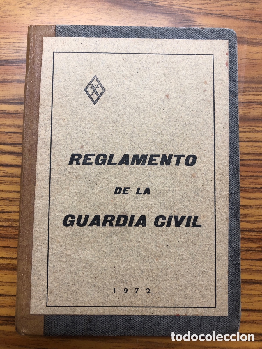Libros: REGLAMENTO DE LA GUARDIA CIVIL. 1972 - Foto 1