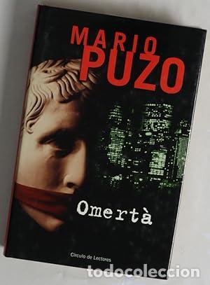 Libros: OMERTA - Puzo,Mario - Foto 1