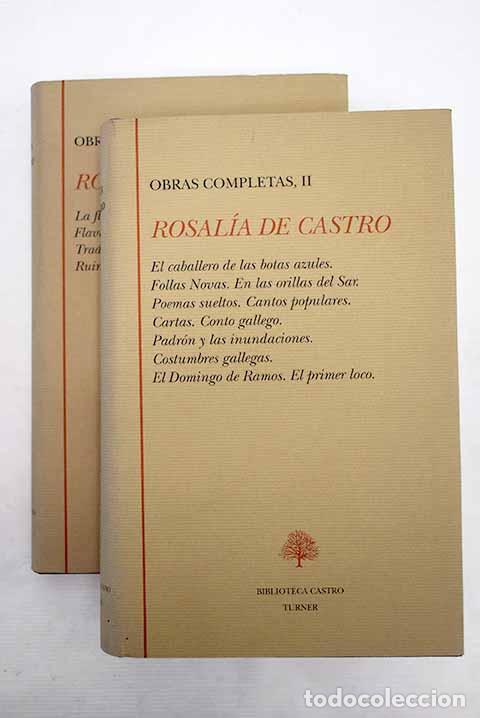 Libros: Obras completas: Castro, Rosal&iacute;a de.- Castro, Rosal&iacute;a de - Foto 1