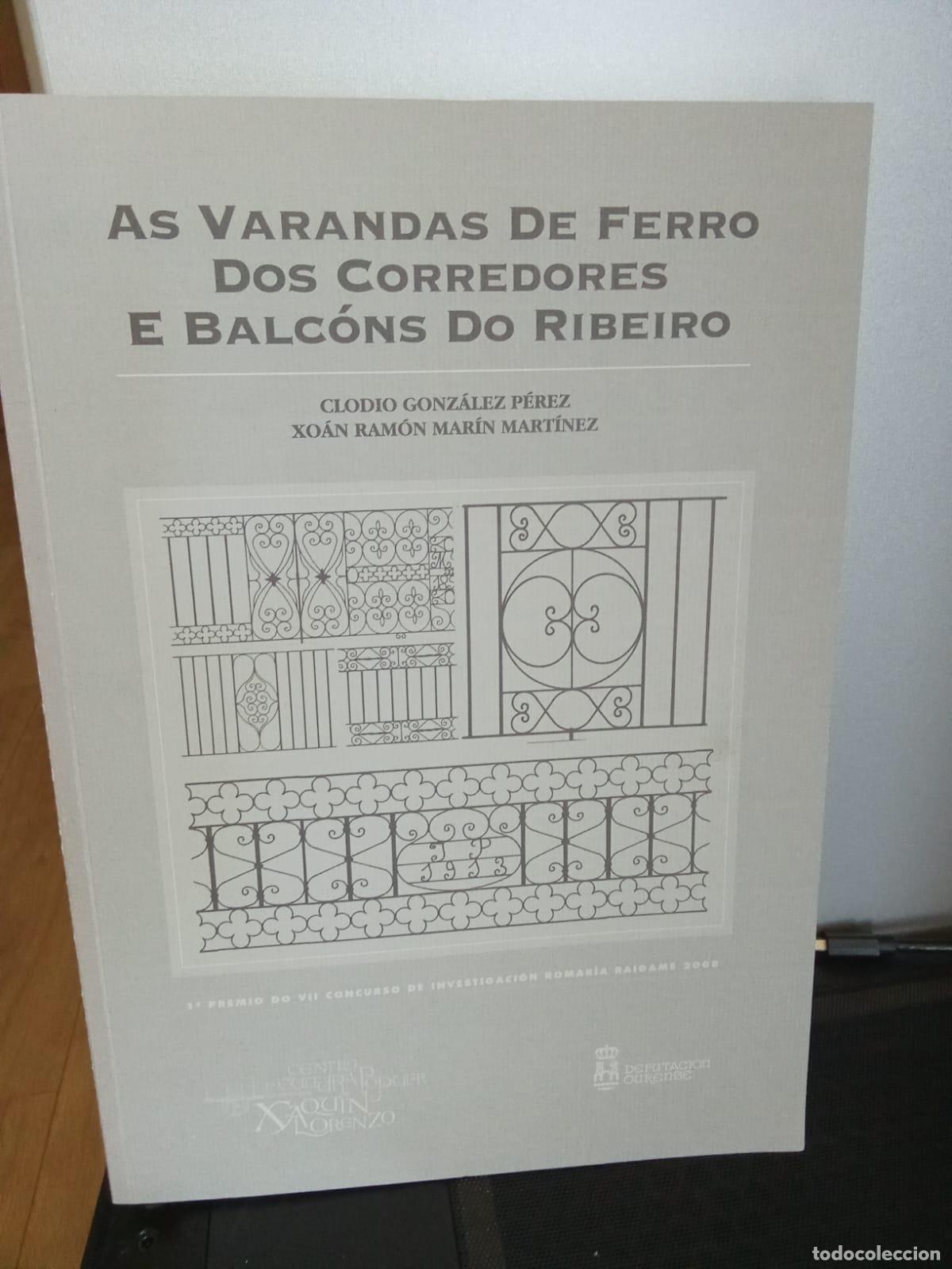 Libros: VARANDAS DE FERRO DOS CORREDORES E BALCONS DO RIBE - VARIOS - Foto 1