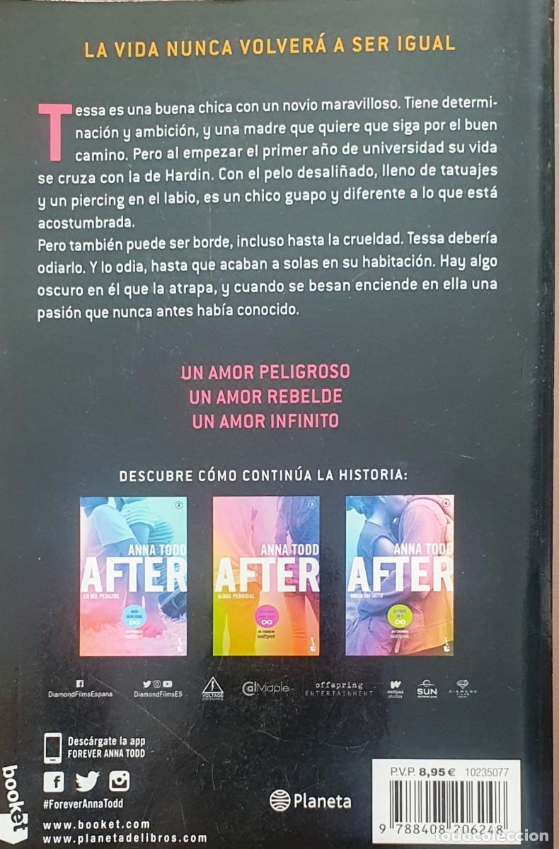 Libros: ANNA TODD. AFTER. AQUI EMPIEZA TODO. - Foto 2
