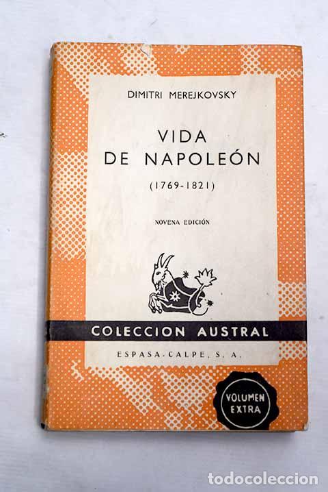 Libros: Vida de Napole&oacute;n (1769-1821).- Merezhkovski, Dmitri - Foto 1