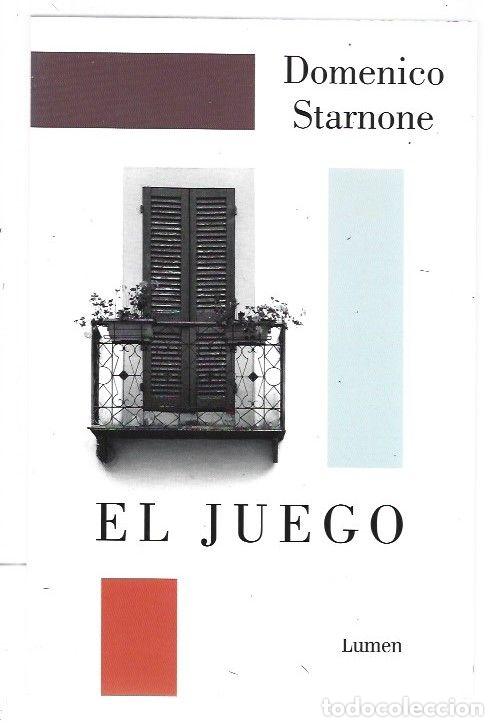 Libros: JUEGO - EL - STARNONE, DOMENICO - Foto 1