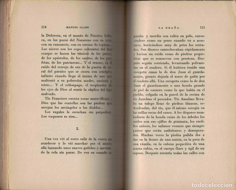 Libros: LA BRA&Ntilde;A. - Llano. Manuel, - Foto 4