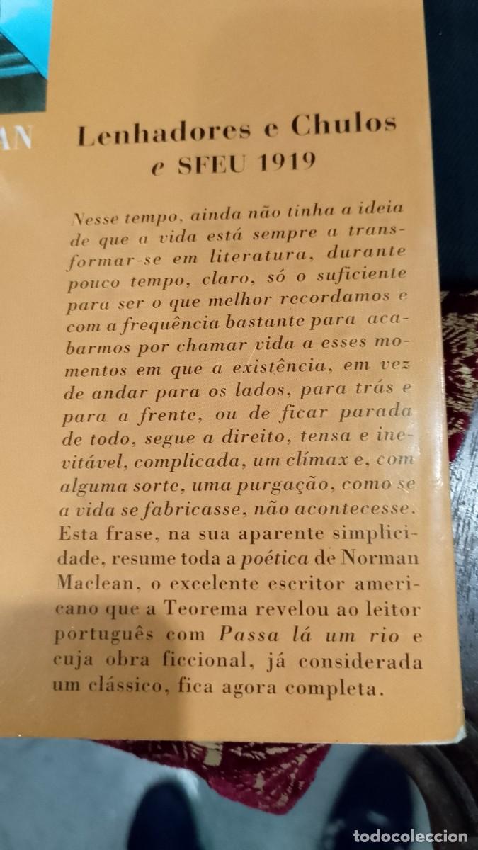 Libros: Lenhadores e Chulos e SFEU 1919 - Norman Maclean - Foto 6