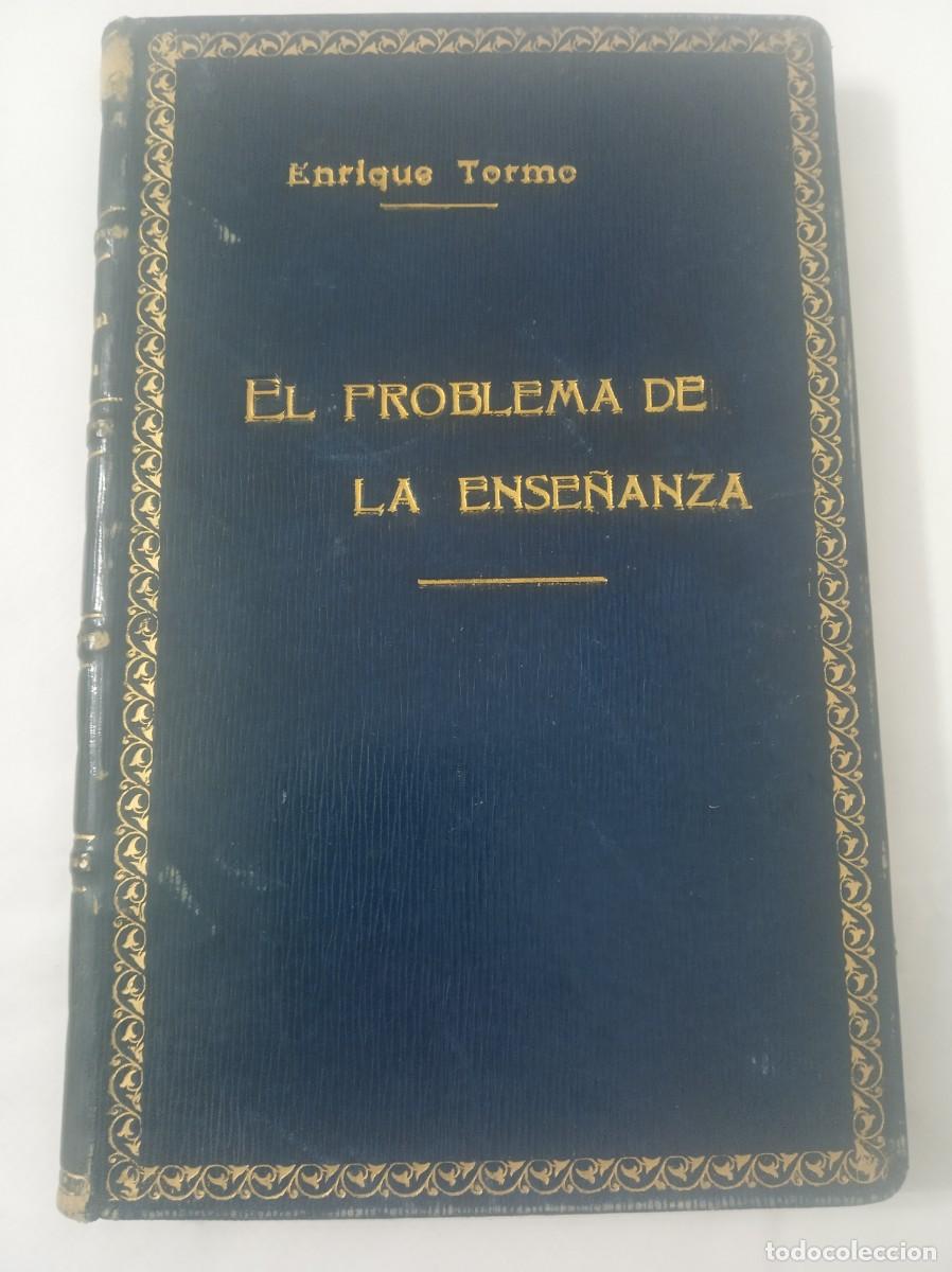 Libros: EL PROBLEMA DE LA ENSE&Ntilde;ANZA ( ENRIQUE TORMO ) - Foto 1