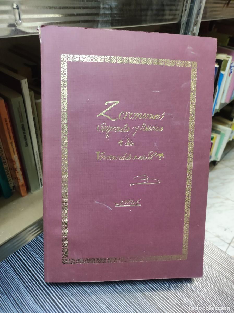 B&uuml;cher: Zeremonial Sagrado y Pol&iacute;tico de la Universidad de Salamanca Bernardino Francos Vald&eacute;s
