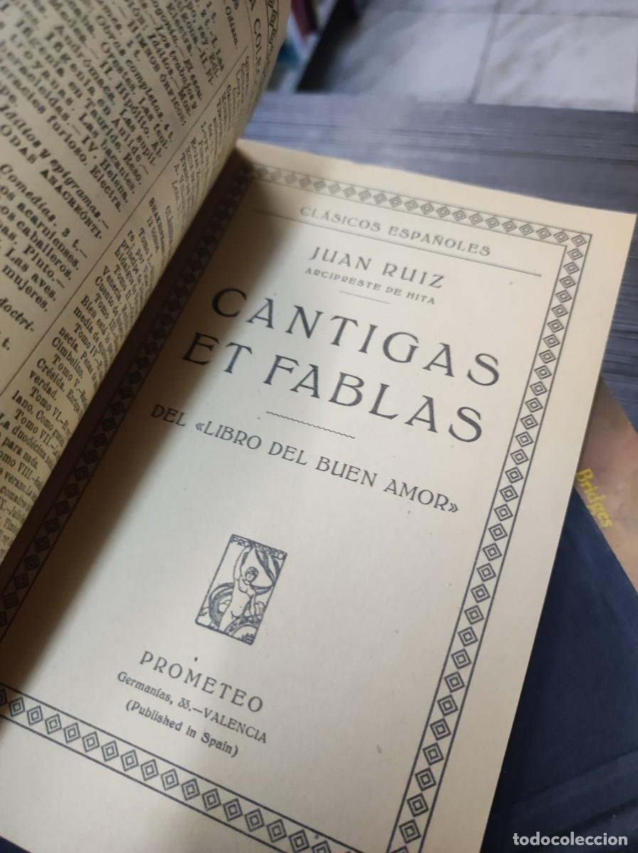 Libros: CANTIGAS ET FABLAS JUAN RUIZ - Foto 3