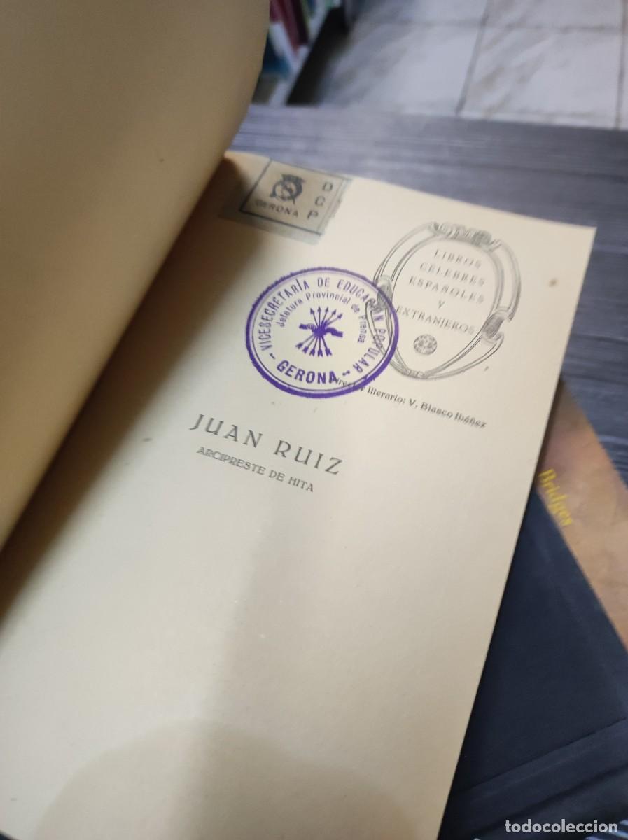 Libros: CANTIGAS ET FABLAS JUAN RUIZ - Foto 4