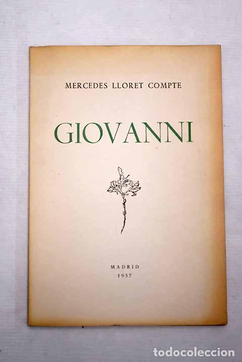 Libros: Giovanni: Lloret, Mercedes.- Lloret, Mercedes