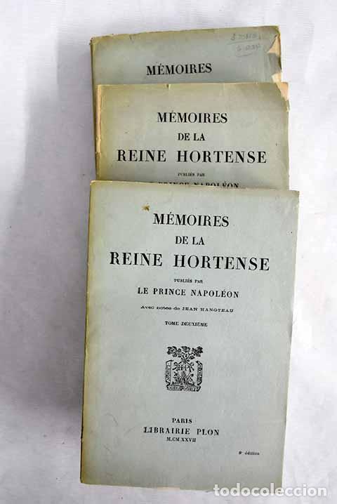 Libros: Memoires de la Reine Hortense - Foto 1