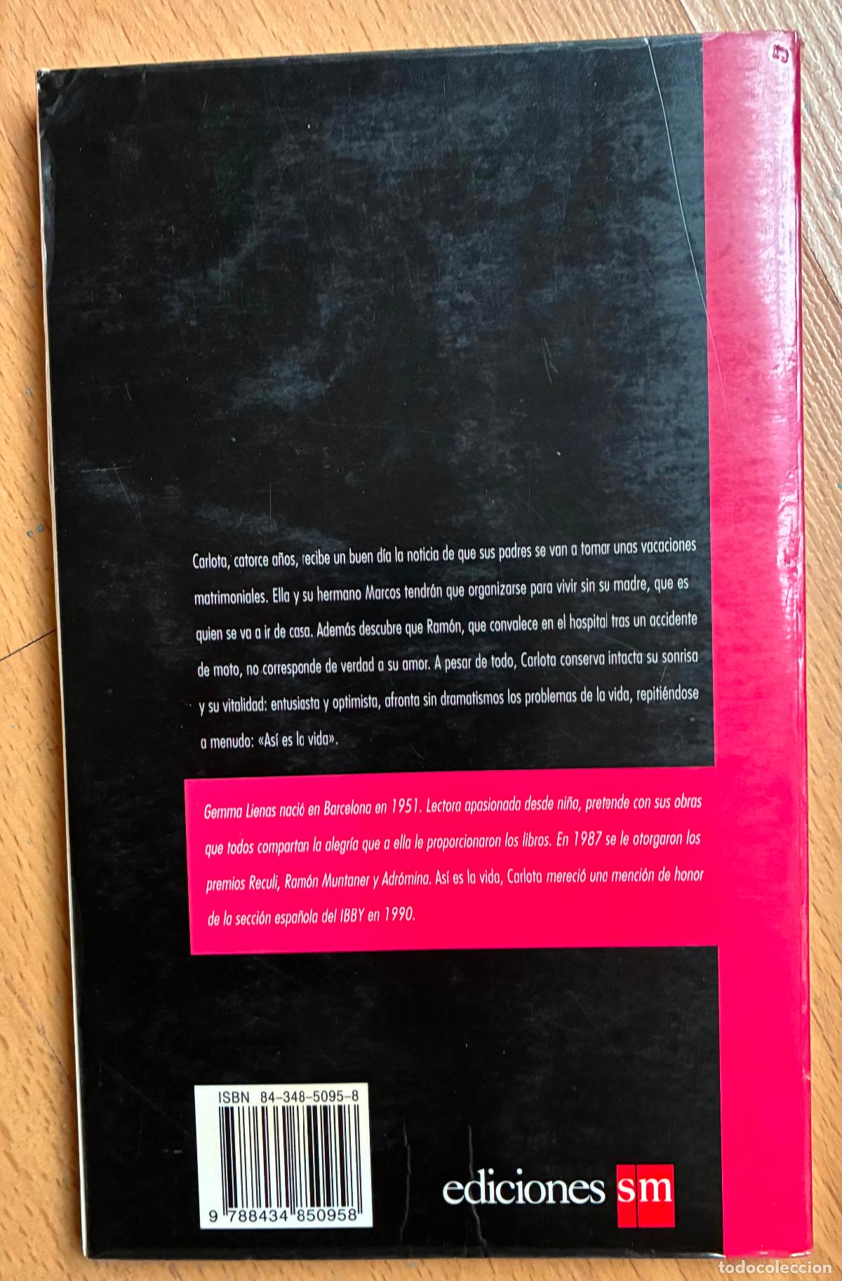 Libros: ASI ES LA VIDA, CARLOTA, Gemma Lienas - Foto 2