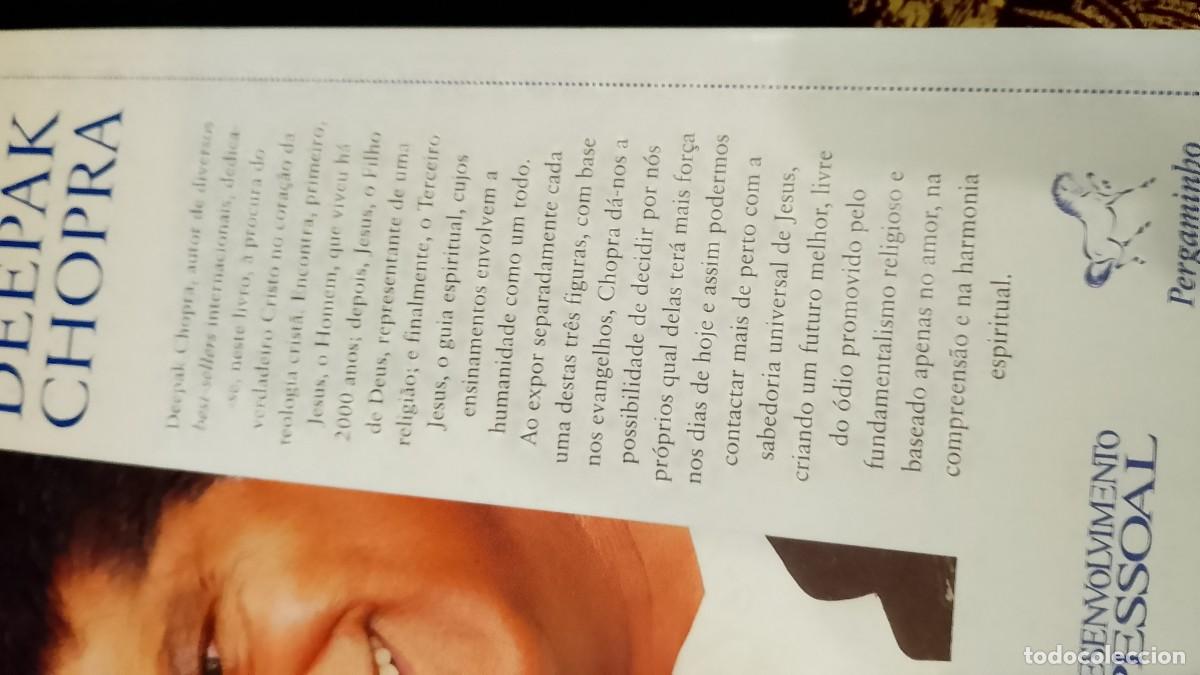 Libros: Deepak Chopra - O Terceiro Jesus - Foto 5