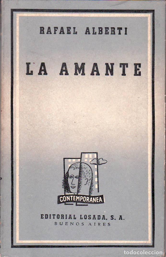 Libros: ALBERTI, Rafael.- - La amante. Canciones (1925). - Foto 1