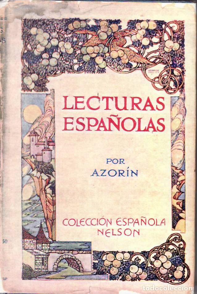 Libros: AZORIN.- - Lecturas espa&ntilde;olas. - Foto 1