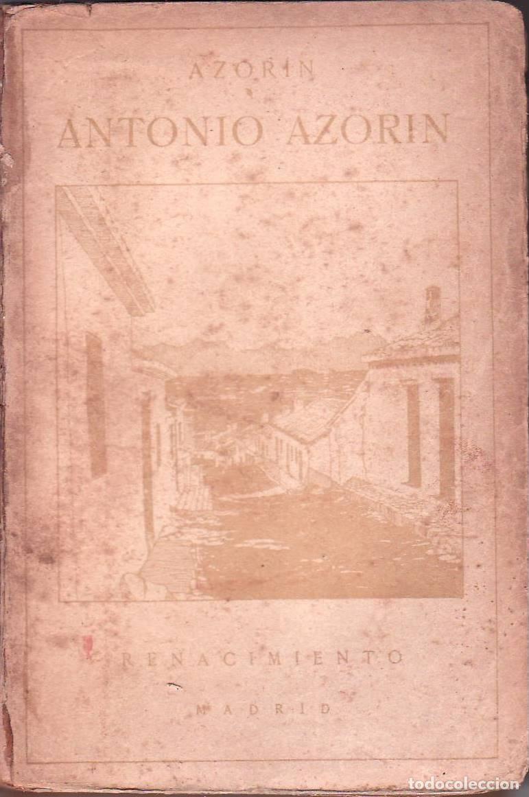 Libros: AZORIN.- - Antonio Azor&iacute;n. Novela. - Foto 1