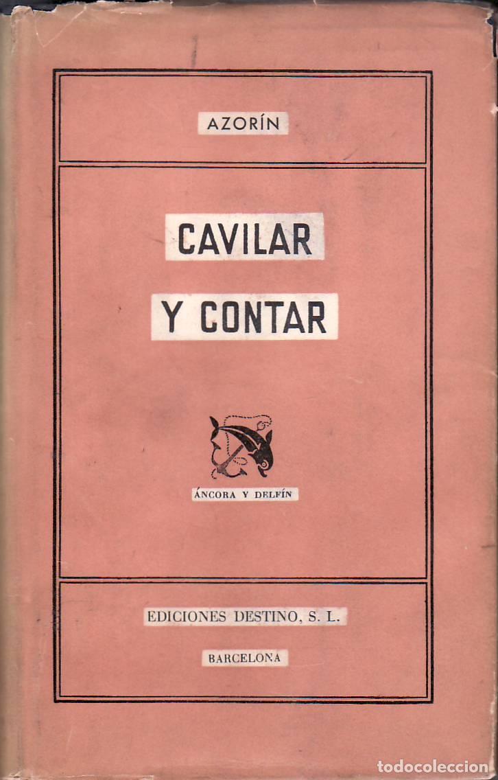 Libros: AZORIN.- - Cavilar y contar. - Foto 1