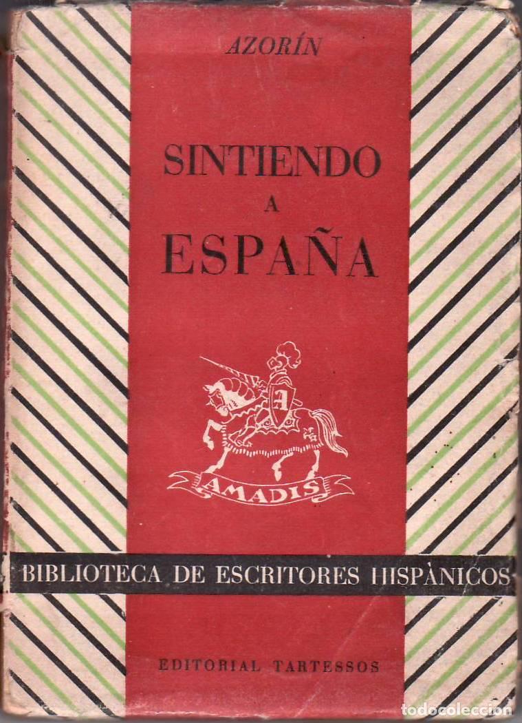 Libros: AZORIN.- - Sintiendo a Espa&ntilde;a. - Foto 1