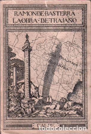 Libros: BASTERRA, Ram&oacute;n de.- - La obra de Trajano. Cubierta de Vivanco. - Foto 1