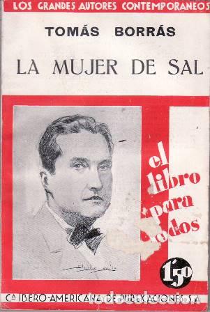 Libros: BORRAS, Tom&aacute;s.- - La mujer de sal. - Foto 1