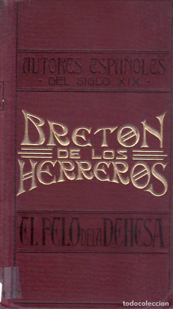 Libros: BRETON DE LOS HERREROS, Manuel.- - El pelo de la Dehesa. - Foto 1