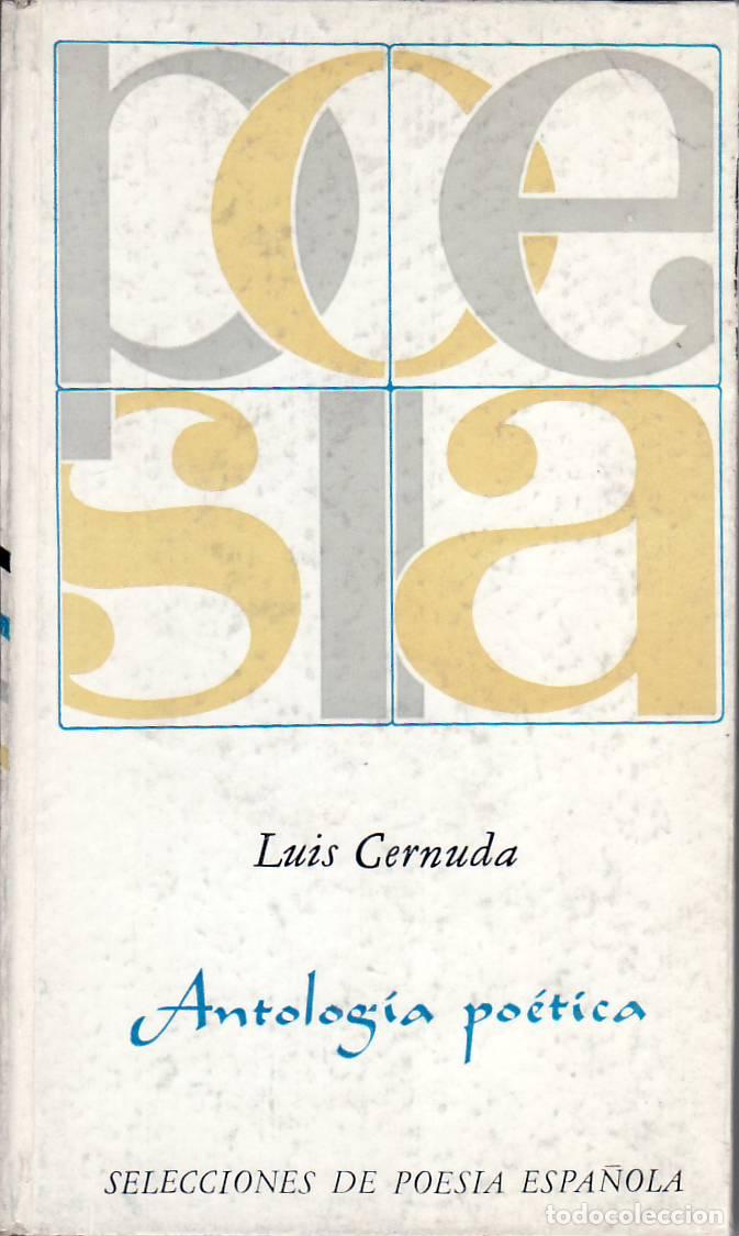 Libros: CERNUDA, Luis.- - Antolog&iacute;a po&eacute;tica. - Foto 1