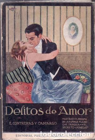 Libros: CONTRERAS Y CAMARGO, E.- - Delitos de amor. - Foto 1