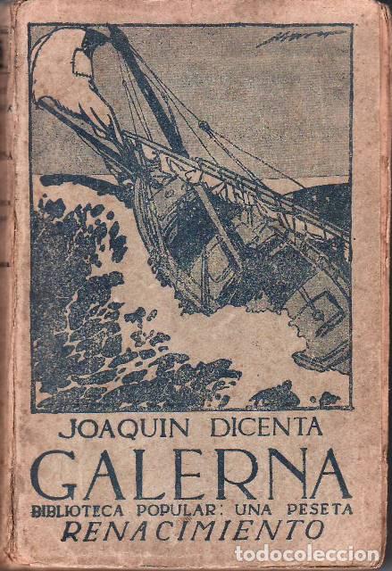 Libros: DICENTA, Joaqu&iacute;n.- - Galerna. Novelas cortas. - Foto 1