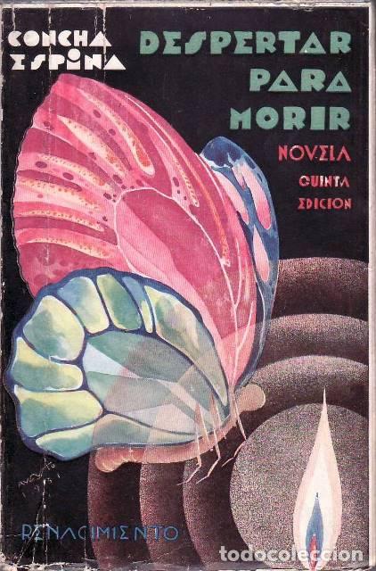 Libros: ESPINA, Concha.- - Despertar para morir. Cubierta de Augusto. - Foto 1