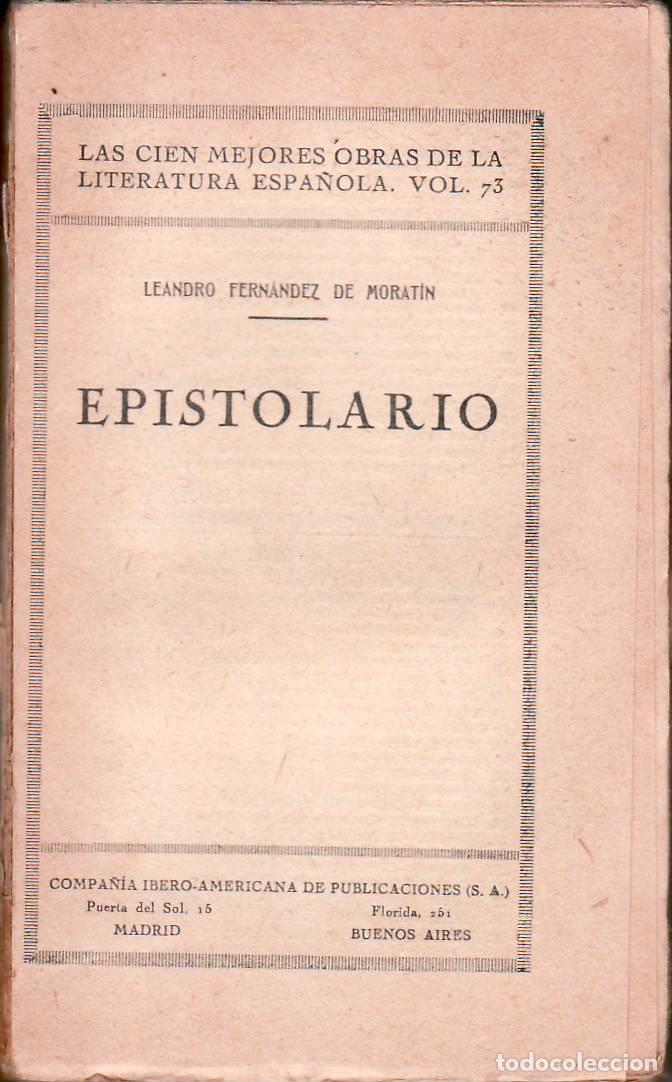 Libros: FERNANDEZ DE MORATIN, Leandro.- - Epistolario. - Foto 1