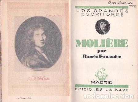 Libros: FERNANDEZ, Ram&oacute;n.- - Moli&egrave;re. Traducci&oacute;n de Luis Cernuda. - Foto 1