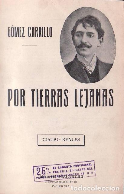 Libros: GOMEZ CARRILLO, E.- - Por tierras lejanas. - Foto 1