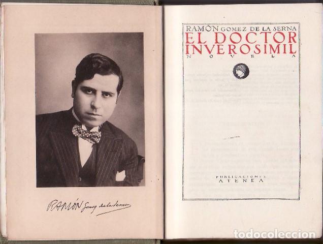 Libros: GOMEZ DE LA SERNA.- - El doctor inveros&iacute;mil. Novela. - Foto 1