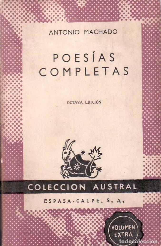 Libros: MACHADO, Antonio.- - Poes&iacute;as completas. - Foto 1