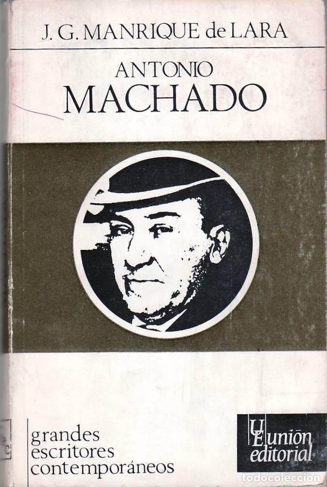 Libros: MANRIQUE DE LARA, Jos&eacute; Gerardo.- - Antonio Machado. - Foto 1