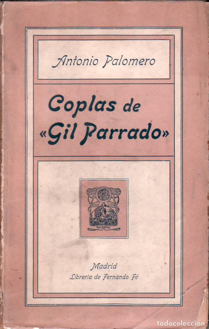 Libros: PALOMERO, Antonio.- - Coplas de Gil Parrado. - Foto 1