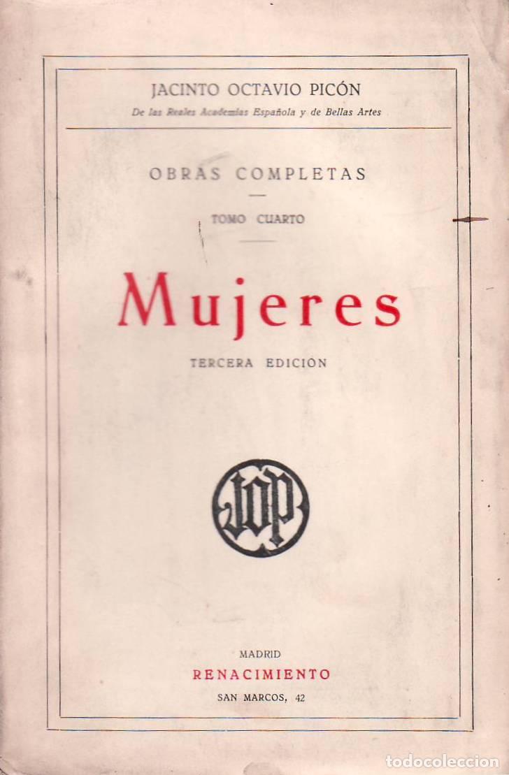 Libros: PICON, Jacinto O.- - Mujeres. - Foto 1