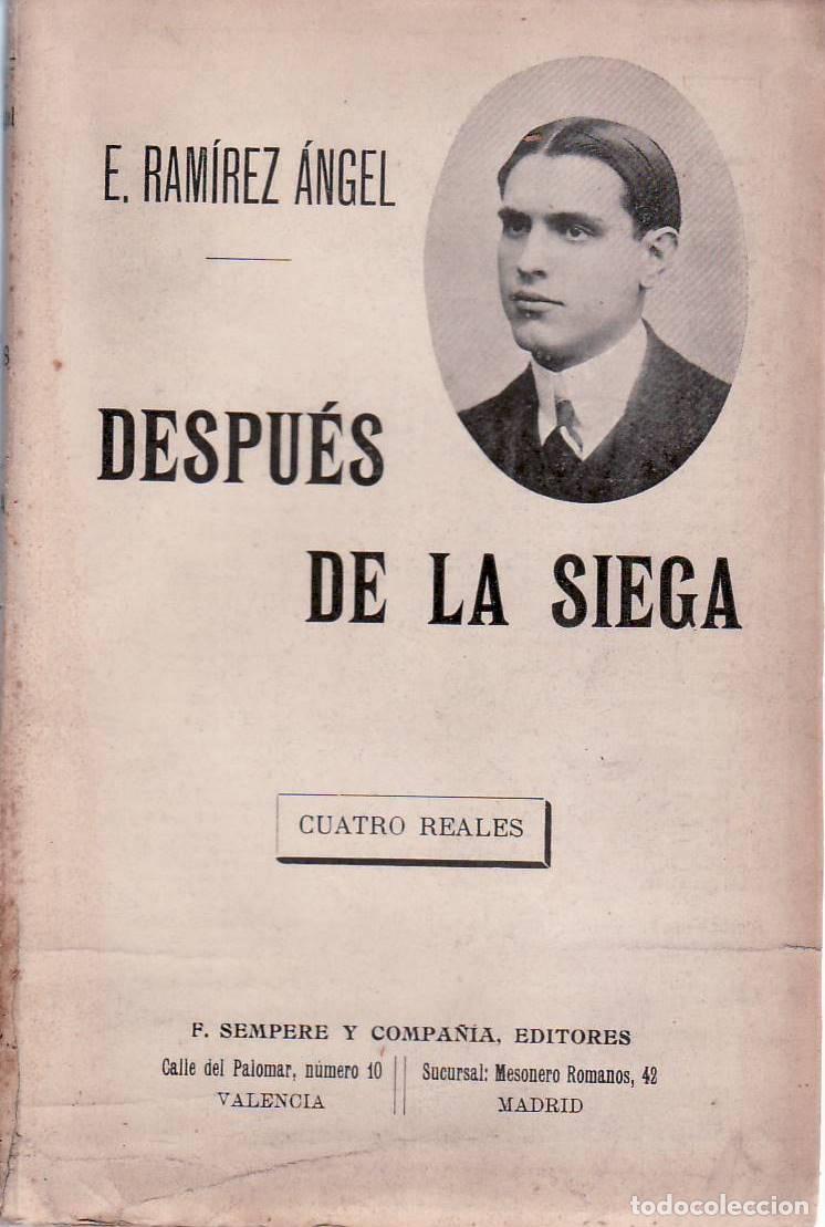 Libros: RAMIREZ ANGEL, E.- - Despu&eacute;s de la siega. Cuentos. - Foto 1